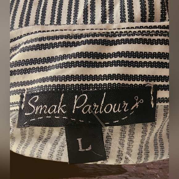 Smak Parlour Darling in Charge Shirt Dress. Size L. NWOT - Picture 8 of 12